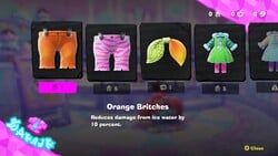 The Style Shop in the Freezer Layer in Donkey Kong Bananza