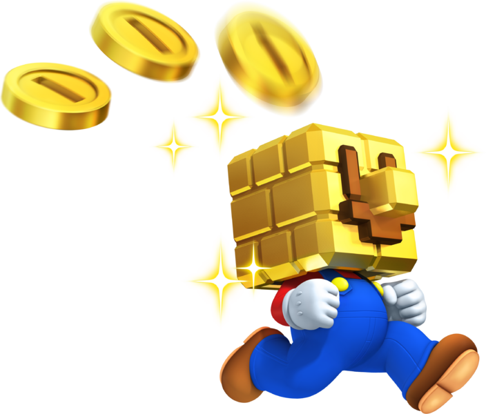 File:Gold Block Mario NSMB2.png