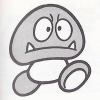 A Goombo from Super Mario Land.