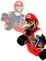 Mario drifting