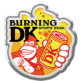 A Mario Kart Tour Burning DK badge