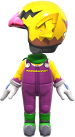 Wario Mii Racing Suit from Mario Kart Tour