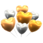 Silver-and-Gold Hearts from Mario Kart Tour