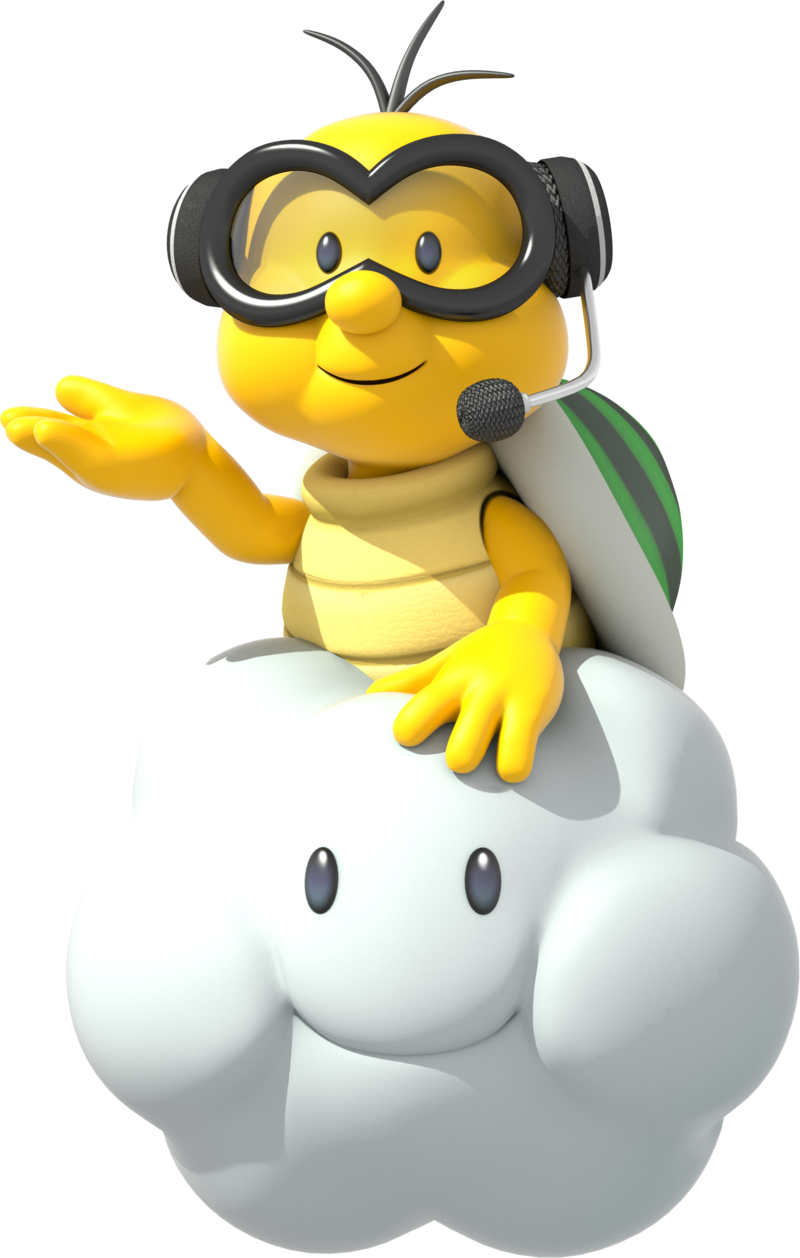 Lakitu - Super Mario Wiki, the Mario encyclopedia