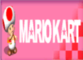 A Mario Kart trackside banner from Mario Kart Wii