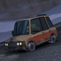 A car based on a station wagon in Mario Kart World
