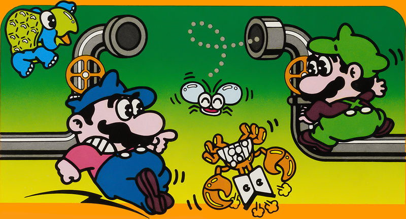 File:Mario Bros. - Famicom artwork.png