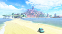 Thumbnail for "Peach Beach" from Mario Kart World used for Nintendo Music