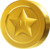 Artwork of a Star Coin in New Super Mario Bros. U