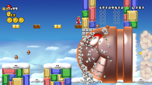 World 9-8, from New Super Mario Bros. Wii.