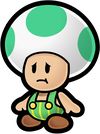 Toad sailor from Paper Mario: The Thousand-Year Door