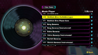 The disc for the song "Sinkhole Dive: Forbidden Layer" in Donkey Kong Bananza