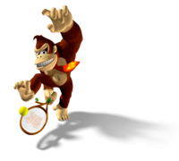 Donkey Kong Artwork - Mario Power Tennis.png