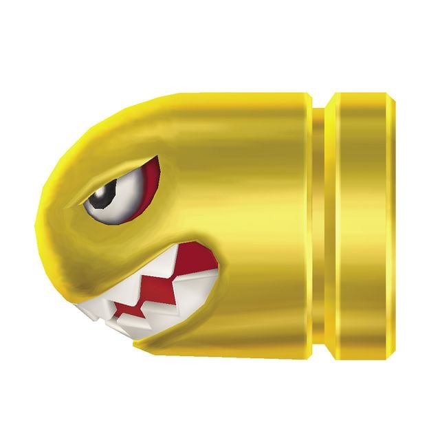 File:Gold Banzai Bill NSMB2 Prima.jpg - Super Mario Wiki, the Mario ...