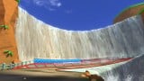 View of the waterfall on Wii Koopa Cape