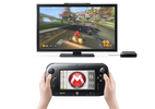 Gameplay between the TV and Wii U GamePad