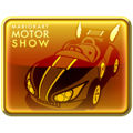 A Mario Kart Motor Show gold badge