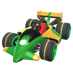 Green B Dasher Mk. 2 from Mario Kart Tour