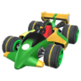 Green B Dasher Mk. 2 from Mario Kart Tour