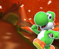 The course icon of the R variant with Yoshi