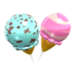 Mint & Berry Balloons from Mario Kart Tour