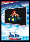 The Tiny Titan card from the Mario Kart Wii trading cards