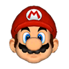 Mario's file select icon, from Super Mario Galaxy.