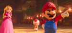 Mario insisting that the heroes will not leave without the Great Kong Army on their side