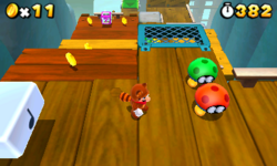Mario near some Biddybuds