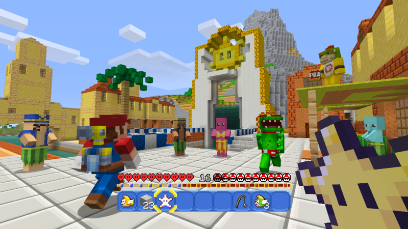 File:Minecraft - Mario Mashup screenshot5.png
