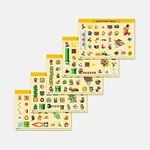 Super Mario Maker 2 stickers from the Japanese My Nintendo Store