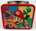 Nintendo 64 themed lunchbox featuring Mario, Conker, Yoshi, Luigi, and Diddy Kong
