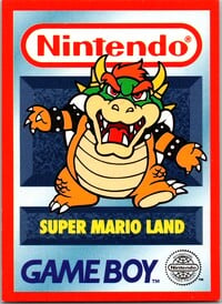 One of the Nintendo Collector Cards