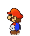Variation of Mario's idle sprite from behind.