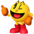 Artwork of Pac-Man in Super Smash Bros. for Nintendo 3DS / Wii U.