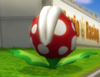 A Piranha Plant from Mario Kart Wii