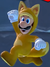 Kitsune Luigi in Super Mario 3D World