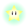 Artwork of a Super Star from Super Smash Bros. Brawl.