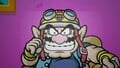 Wario amazed by the new game console