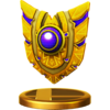 Back Shield trophy from Super Smash Bros. for Wii U