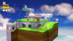 Mushroom Mesa from Captain Toad: Treasure Tracker