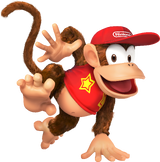 Diddy Kong from Super Smash Bros. for Nintendo 3DS / Wii U.