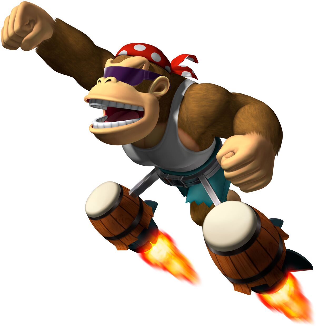 File:Funky Kong DKBB artwork.jpg - Super Mario Wiki, the Mario encyclopedia