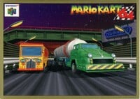 Mario Kart 64 Trading Card 33 - Toad's Turnpike