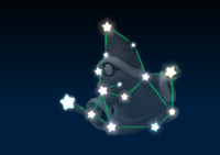 Kamek's constellation in the game Mario Party 9.