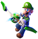 Artwork of Luigi from Mario + Rabbids Sparks of Hope