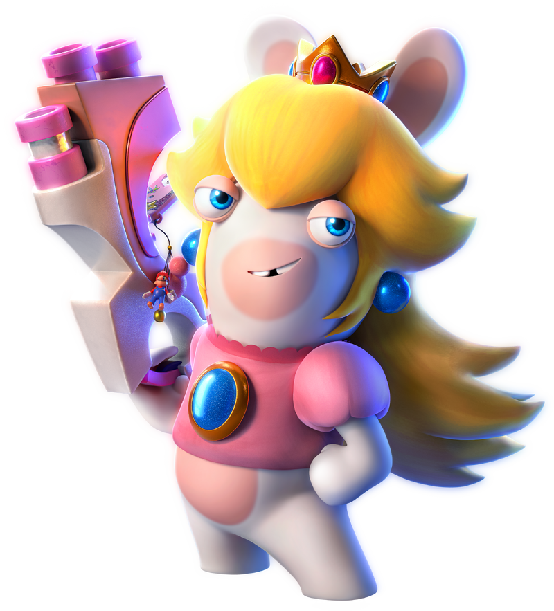 Rabbid Peach - Super Mario Wiki, the Mario encyclopedia