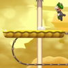 Squared screenshot of a Flatbed Ferry from New Super Luigi U.