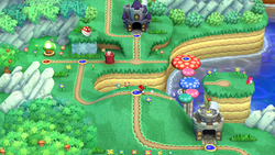 Acorn Plains in New Super Mario Bros. U