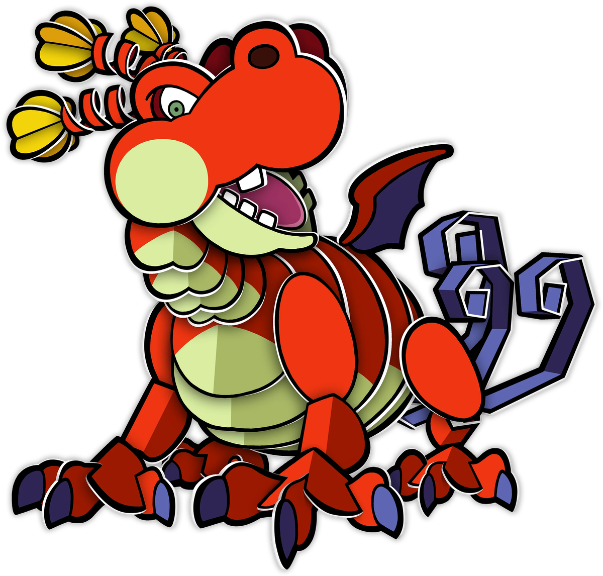 Filepmttyd Ns Hooktail Artworkpng Super Mario Wiki The Mario